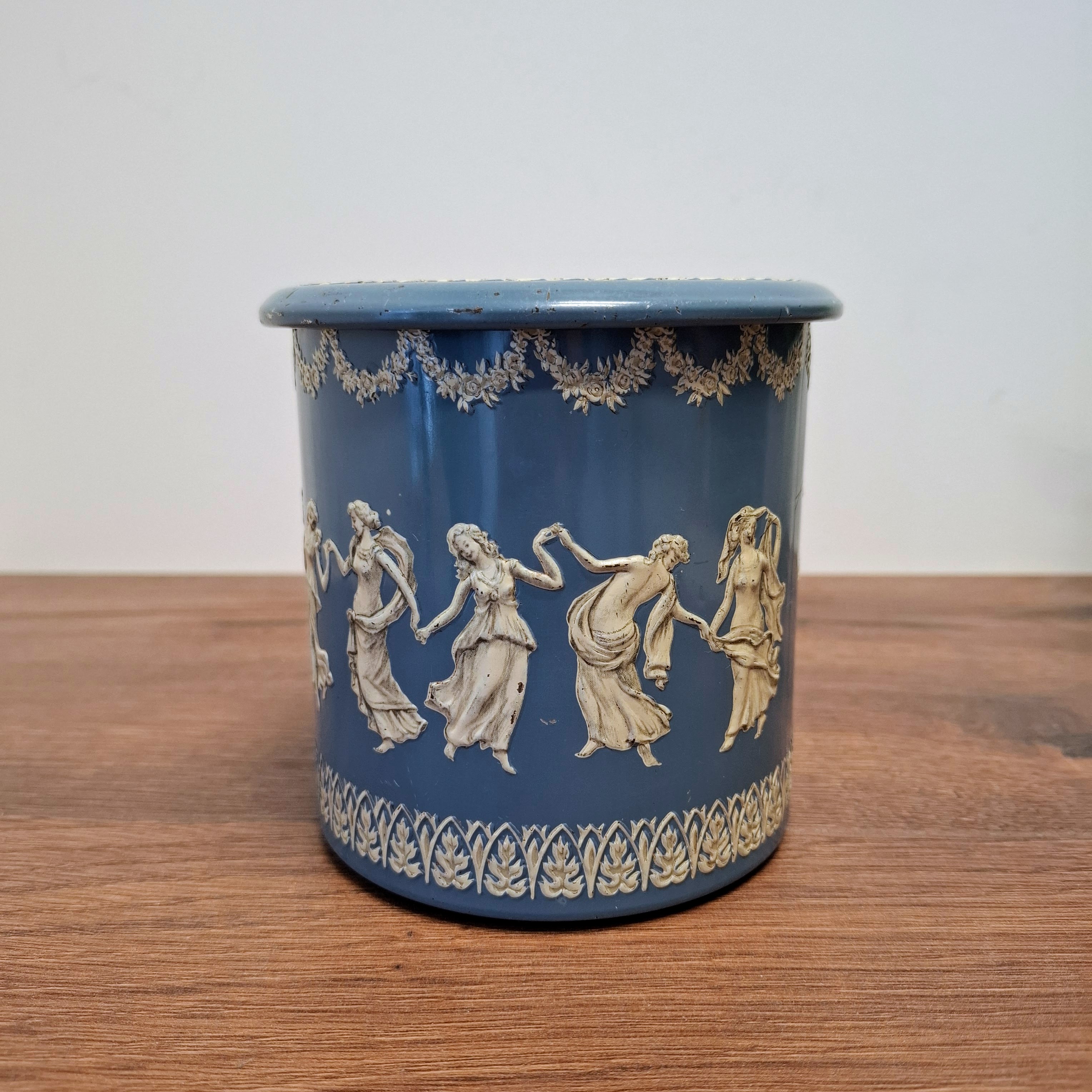 Blauw/wit Blik -  Griekse Afbeelding