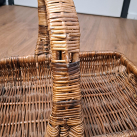 Rieten Mand met Hengsel