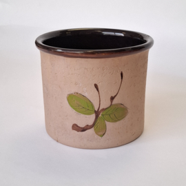 Bloempot 'Perzik' - Retro - Ø 18 x H 15 cm