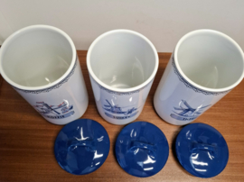 Voorraadpotten Koffie – Suiker – Thee – Typisch Hollands