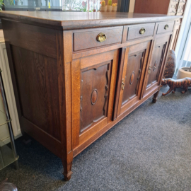 Eiken Dressoir in Louis XV-Stijl
