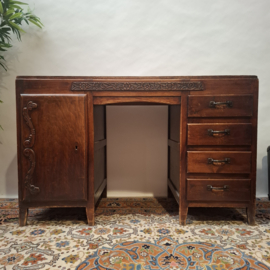 Antiek Eikenhouten Bureau