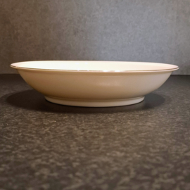 Diep Bord - Arzberg - Zilver kleurig Randje Ø 20,5 cm