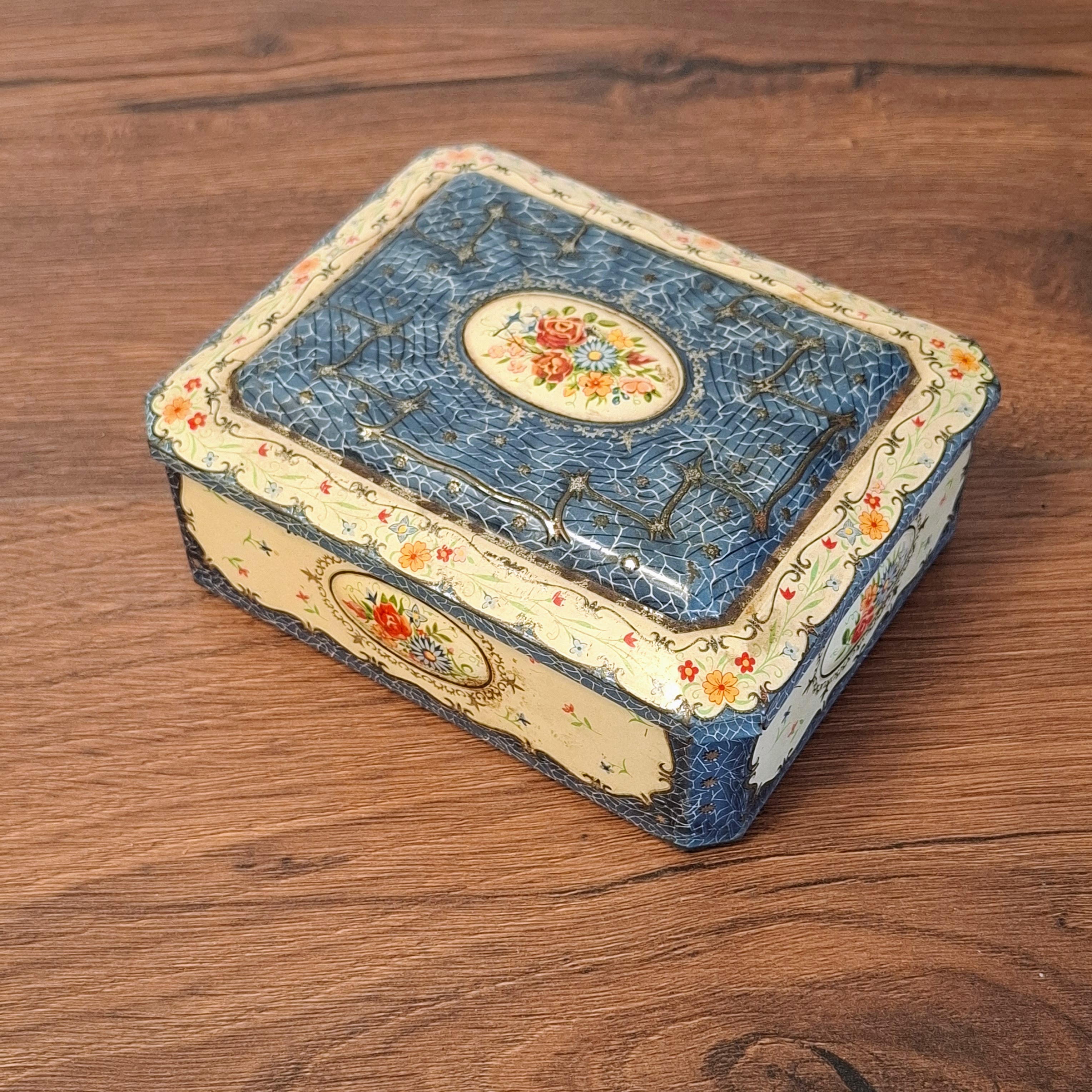 Vintage Blik - Bloemen