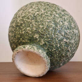 Bloempot Berkenbast op Voet - Ø 21,5 x H 14,5 cm