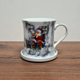 Leonardo Collection - Santa Christmas Mok en Onderzetter