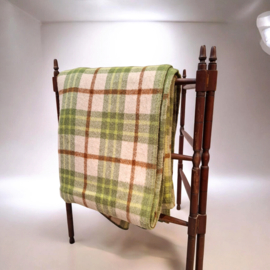 Vintage Deken - Groen geruit - Real - 240 cm x 200 cm