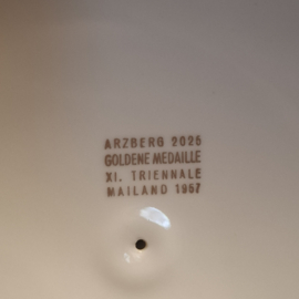 Dekschaal Arzberg - Heinrich Löffelhardt - Filigran (raster) patroon