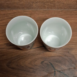 2 Bekers / Mokken / Vaasjes - Victoria China Czechoslovakia