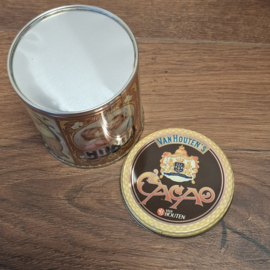 van Houten - Vintage Cacao Blikje - Vol