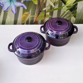 Mini Cocotte - Pannetje - Set van 2 stuks