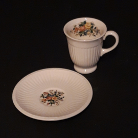 Wedgwood Conway - Koffie Kop & Schotel