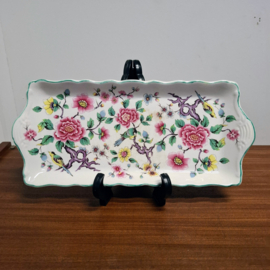 Vintage Old Foley Serveerschaal – Cakeschaal – Serveren