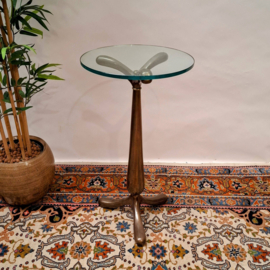 Plantentafel Messing met Glasplaat