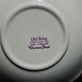Old Foley James Kent – Chinese Rose schaaltjes 2 stuks