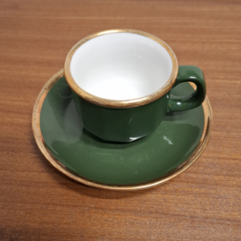 Walküre Espresso Kop en Schotel 2 stuks