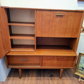 Vintage Highboard Deens Design Kastje - Jaren '60