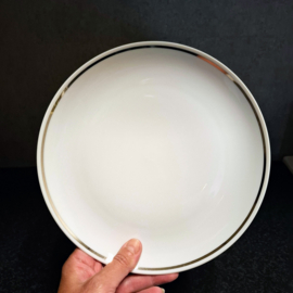 Mosa Maastricht Bord Ø 23,5 cm – Zilver Randje