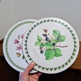 2 Onderzetters - Portmeirion Pomona - The wild Blackberry / Cyclamen