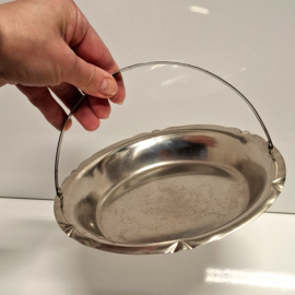 Verzilverd Hengselschaaltje - Daalderop Tiel