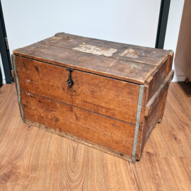 Oude Houten Kist - Opbergen