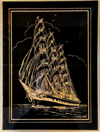 Laser Print - Caroline Vegter - Decoratie / Kunst - Zeilboot