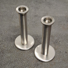 RVS Kandelaar 2 stuks