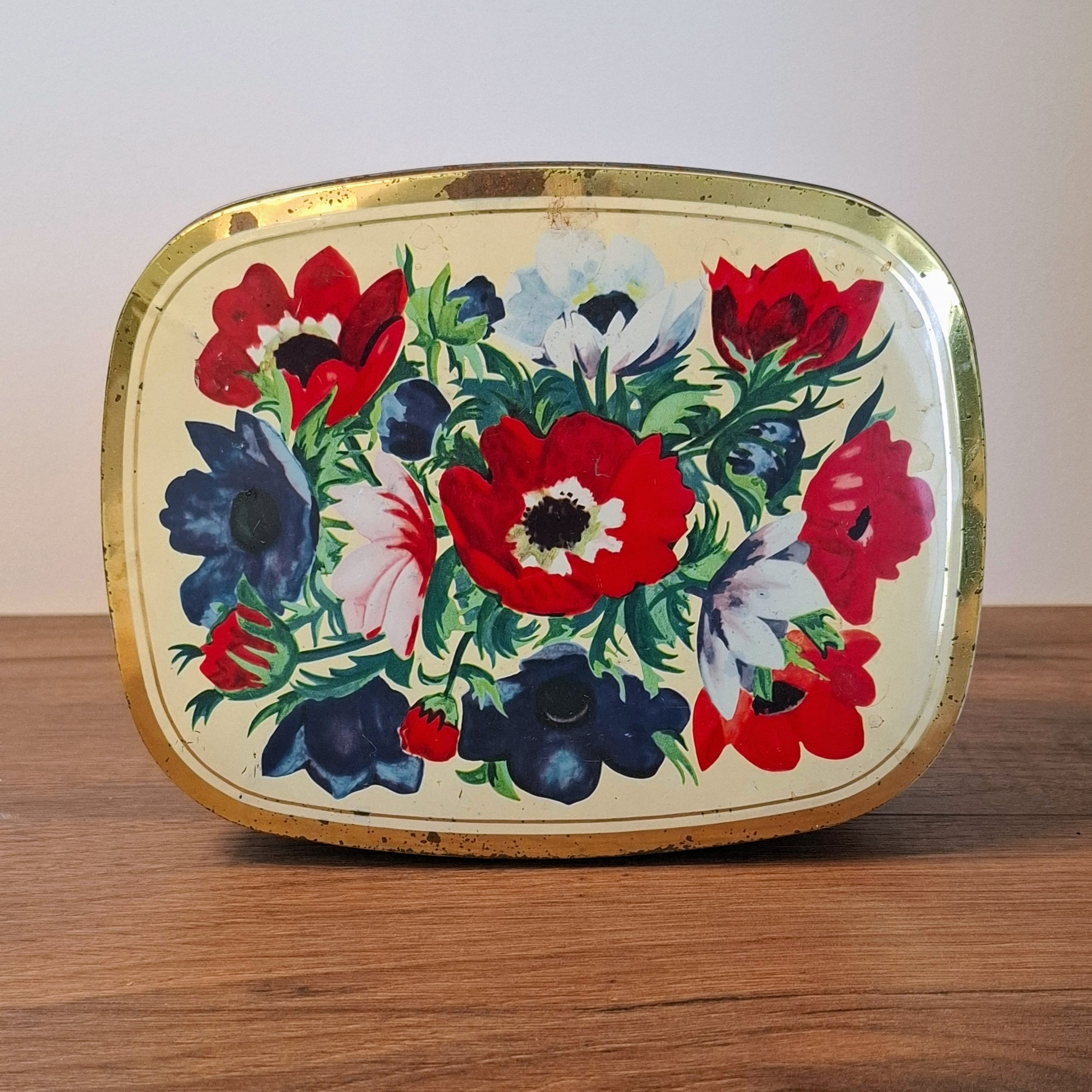 Verkade Blik - Anemonen / Bloemen