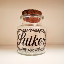 Glazen Voorraadpot voor Suiker