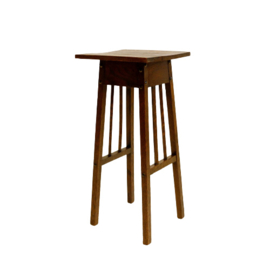 Kleine Plantentafel - Bijzettafel - Eiken Hout