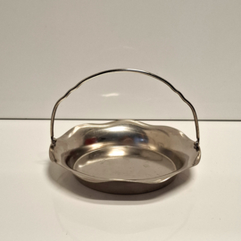 Verzilverd Hengselschaaltje - Daalderop Tiel ‘klein’