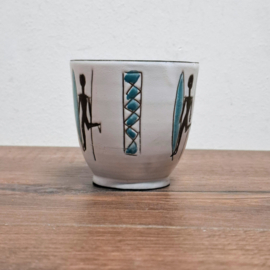 Vintage Bloempotje of Vaasje van Keramiek