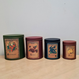 Bewaarblik - Blik - Set van 4 Blikken - Voorraadblik