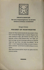 ZB0011/1 - Georges Simenon - Maigret op Montmartre
