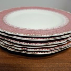 6x Bord - Marlborough Alfred Meakin England Ø 23 cm