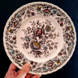 Vintage Bord - Ridgway “Clifton” Multicolour