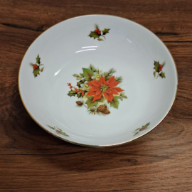 Serveer- of Presenteerschaaltje op voet – Kerst