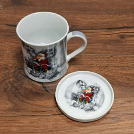 Leonardo Collection - Santa Christmas Mok en Onderzetter