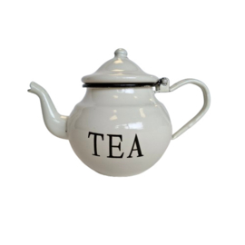 Emaille Theepotje - TEA