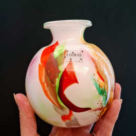 FIDRIO Holland Vaas - Glas - Hoogte 12 cm