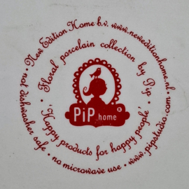 PIP Home - Ovaal Bordje - Cakeschaal - Roze