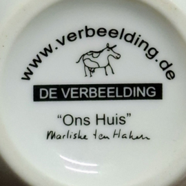 Mok of Kopje "Ons Huis" - de Verbeelding