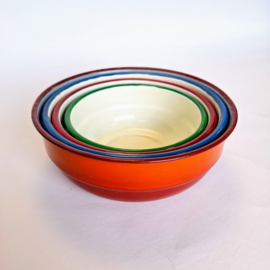 Emaille Schalen Set - Nest