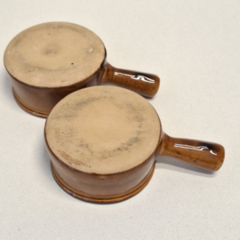 Vintage Sauskom - Pannetje met Handvat - Fondue / Oven