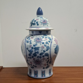 Set met 1 Bloempot  – 2x Dekselpot – 1 Grote Dekselpot