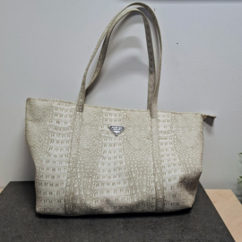 Shopper Jennifer Jones - Slangenprint - Tas