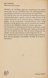 Sal145/3 - John Steinbeck - Wees maar eens koning