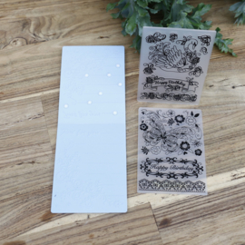 Embossing Folder 3 stuks - Happy Birthday