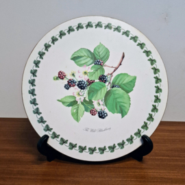 2 Onderzetters - Portmeirion Pomona - The wild Blackberry / Cyclamen