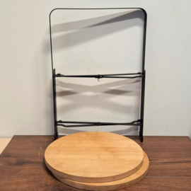 GUSTA Etagere van Bamboe en Metaal